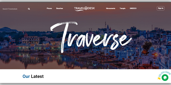 tours and travel website developer
